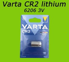 PILES VARTA CR2 6206 3V