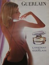 PUBLICITÉ DE PRESSE 2006 PARFUM L'INSTANT DE GUERLAIN