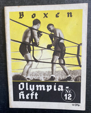 Série De Livres Olympiques 1936 Livre N° 12 - Boxe