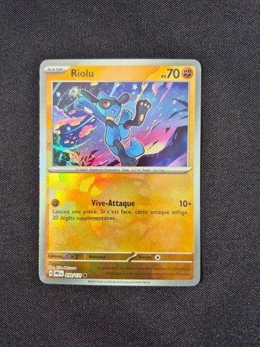 Carte pokémon riolu - pokémon,