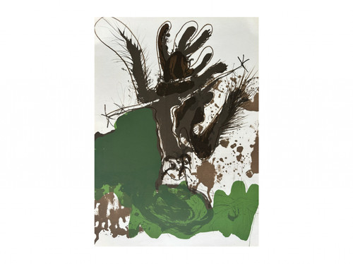 Lithographie paul reyberolle - reyberolle, /