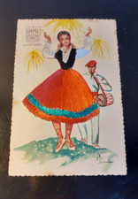 1 Carte Postale BRODERIE