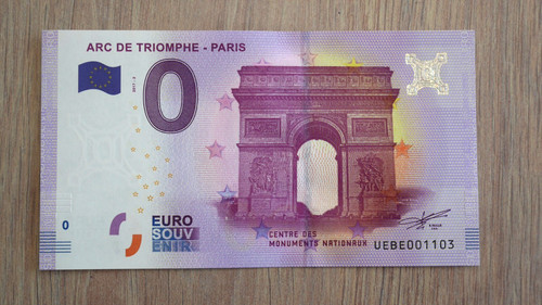 Billet souvenir euro - ,