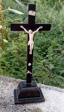 ANCIEN CHRIST  CRUCIFIX ART POPULAIRE  XIX