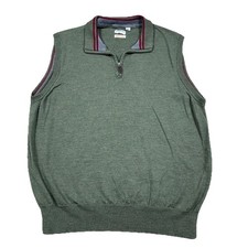 Tom James Sweater Vest Men XL