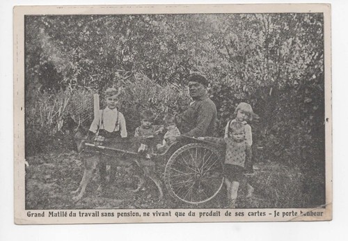 Cpa voiture chien - cpa, pour