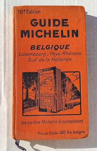 Guide michelin belgique 18e - belgique,