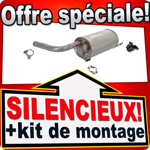 Silencieux arriere pour fiat - silencieux,