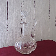 1 carafe aiguière en cristal