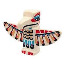 Playmobil tête blanche/rouge totem indien western désert lâche