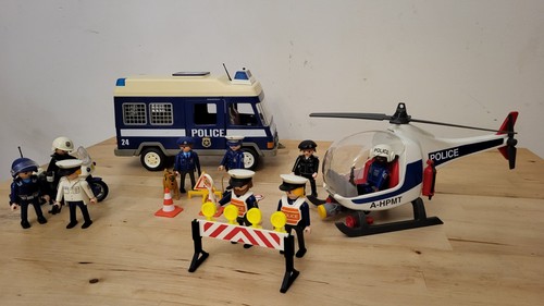 Playmobil lot police camion - lot,