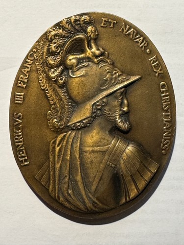 Médaille bronze henri - médaille, iv