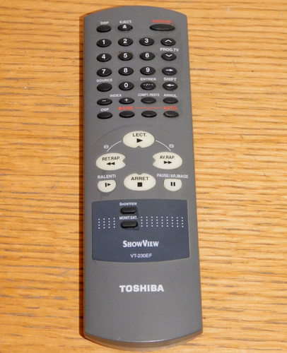 Toshiba 230e télécommande - vt-230e,