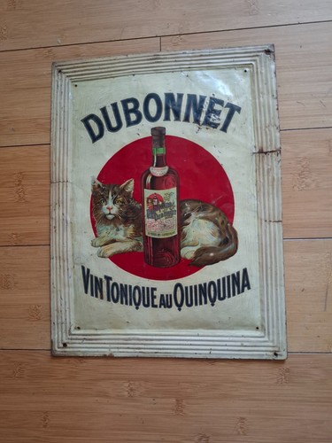 Tole lithographiee dubonnet - tole,