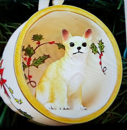 Chihuahua holiday dog ornament - holiday,