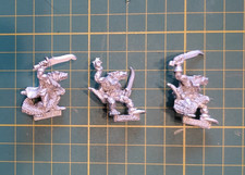 Warhammer Old world : 3 coureurs d'égouts / nocturnes Skaven / gutter runners