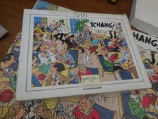 ANCIEN PUZZLE 500 PIECES  TINTIN  NATHAN COLLECTION DE 1994