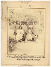 Qajar elite portrait of - elite,,