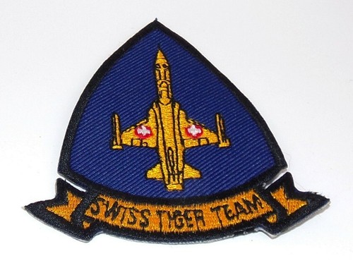 Insigne swiss tiger team - swiss,