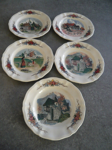 Assiettes dessert obernai - assiettes, a