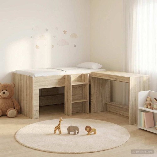 Lit haut pour enfants avec