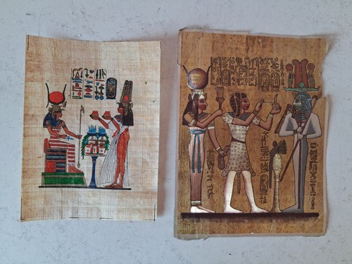Papyrus lot dont un - lot,