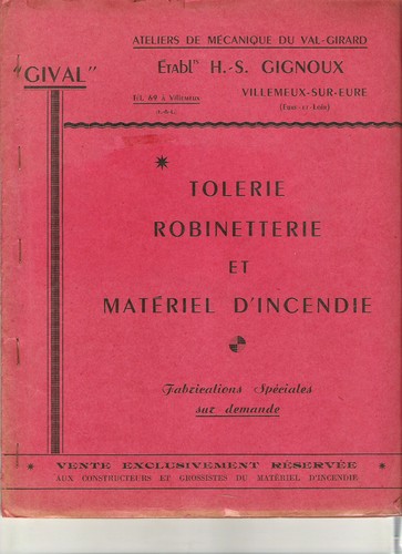 Gival gignoux materiel - gignoux,