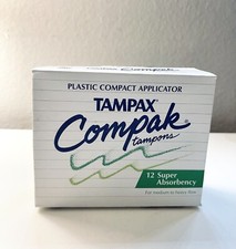 Vintage 1992 Tampax Compak
