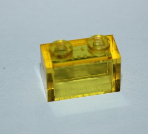 Lego espace tryellow brick - brick, 1x2