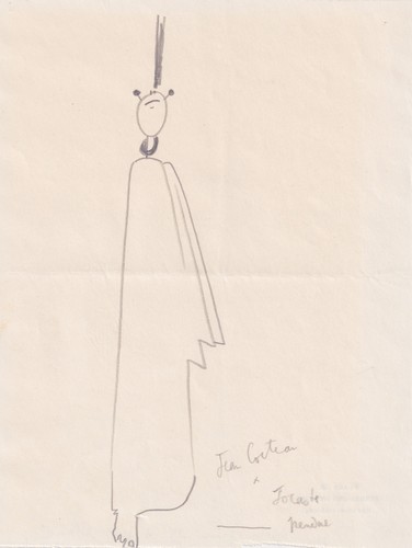 Jean cocteau dessin original - -,