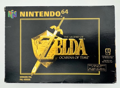 Zelda ocarina time n64 pal - ocarina,
