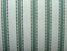 Tissu De Rideau En Coton Tissé À Chevrons Aqua Pour Rembourrage Et Coussin