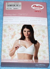 Soutien-gorge d'allaitement Anita blanc sans armature 105 C neuf