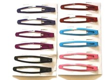 LOT de 12 grandes BARRETTES