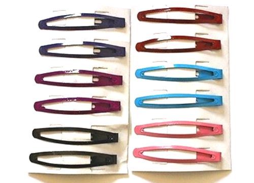Lot grandes barrettes - de,