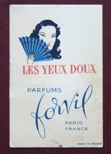 Carte parfumée francine - -,