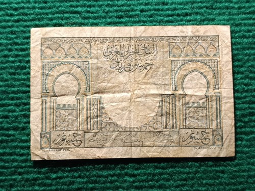 Billet francs banque - billet, de