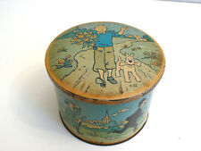 HERGÉ TINTIN  BOITE TÔLE  BONBONS "BROCHET"  ÉDITIONS DU LOMBARD 1966  BON ÉTAT