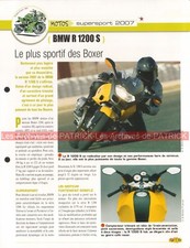 BMW R1200 S 2007 R 1200 Joe Bar Team Fiche Moto #000839