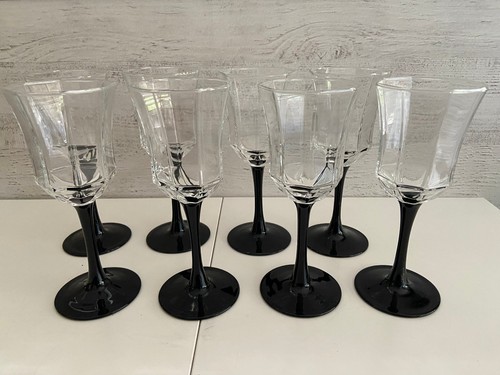 Lot verres pieds - verres,