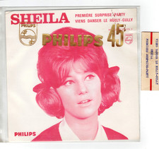 SHEILA   Première surprise partie  etiquette  JUKEBOX  PROMOTION  7" 45 tours SP