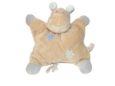 Doudou coussin Hippopotame
