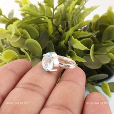 Argent Sterling Topaze Bleu