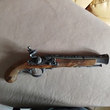 Vintage ! Reproduction pistolet à poudre de pirate 1760