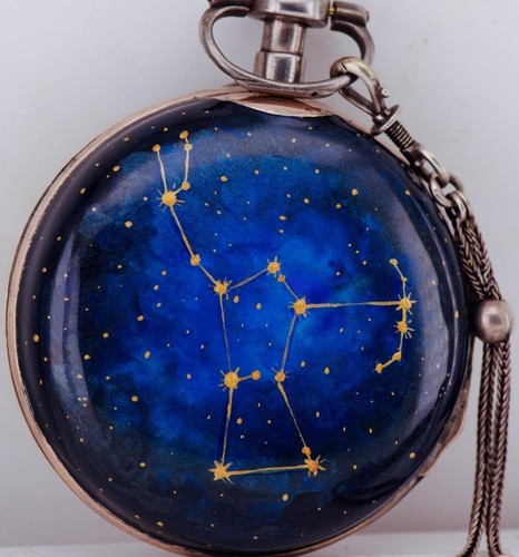 Rare 18thc verge - fusee, poche