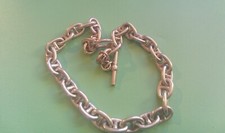 Collier argent massif maille