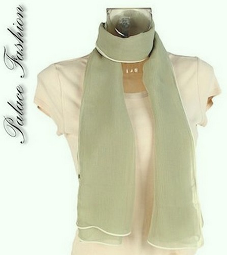 Foulard vert 23583 - foulard,