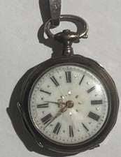 montre gousset en argent -N°18 NE  FONCTIONNE PAS à RÉPARER  ou pour PIÈCES !!!