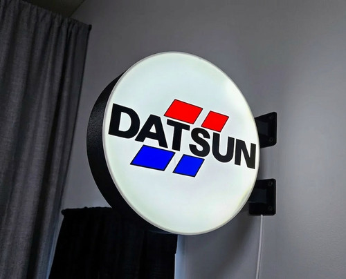 Enseigne lumineuse datsun led - enseigne,