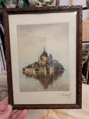 Eau forte lithographie - forte,